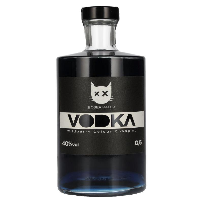 BOeSER KATER Wildberry Colour Changing Vodka 40% Vol. 0,5l