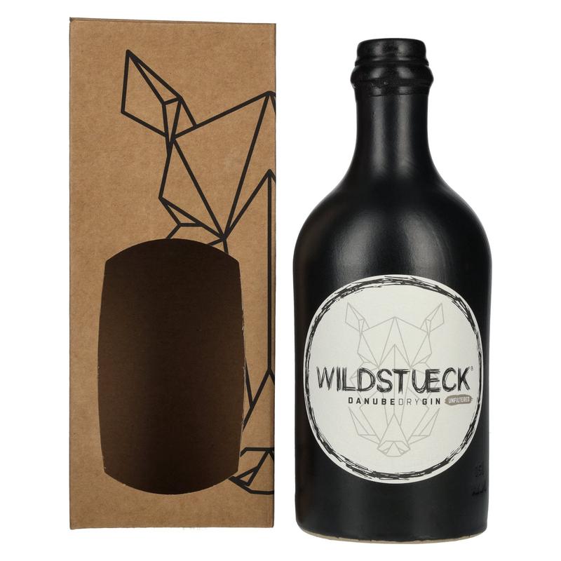 Wildstueck Danube Dry Gin Unfiltered 42% Vol. 0,5l in Giftbox