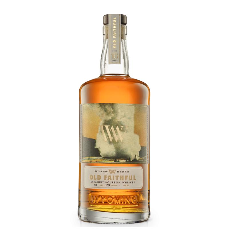 Wyoming Whiskey Old Faithful 10 Year Old Bourbon