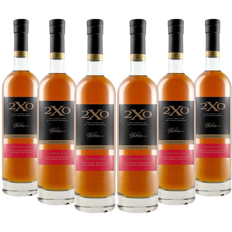 2XO Oak Series French Oak Kentucky Straight Bourbon 6pk