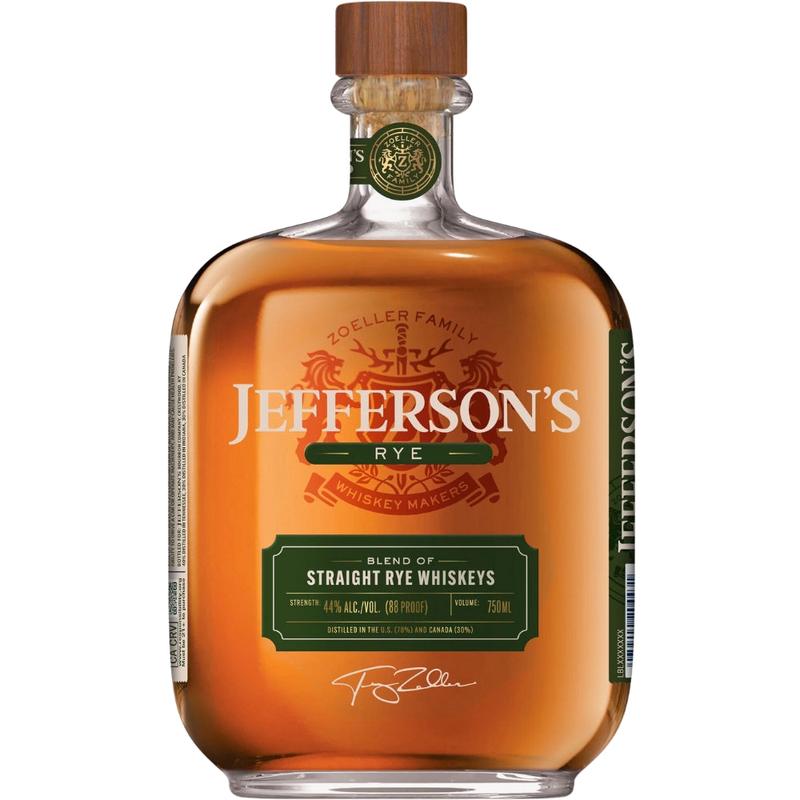 Jefferson's Blend of Straight Rye Whiskey