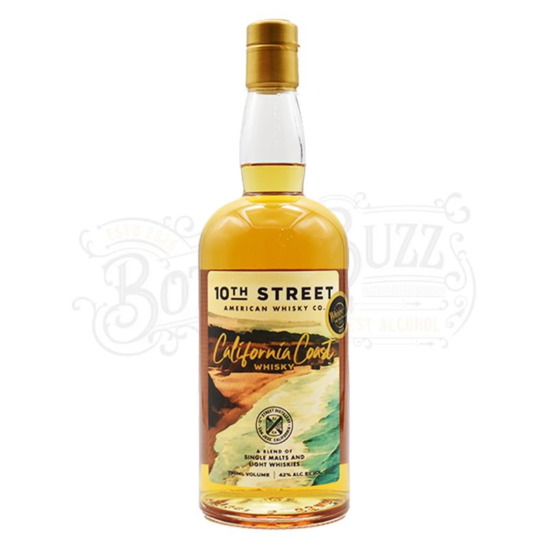 10th Street Blended American Whiskey California Coast Premium