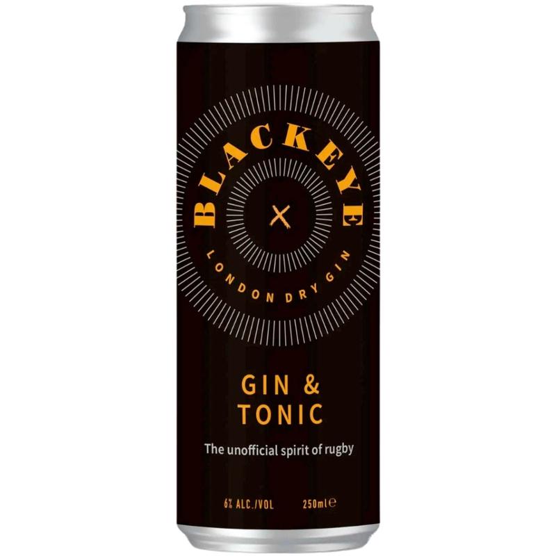 Blackeye Gin & Tonic By Mike Tindall and James Haskell 12pk