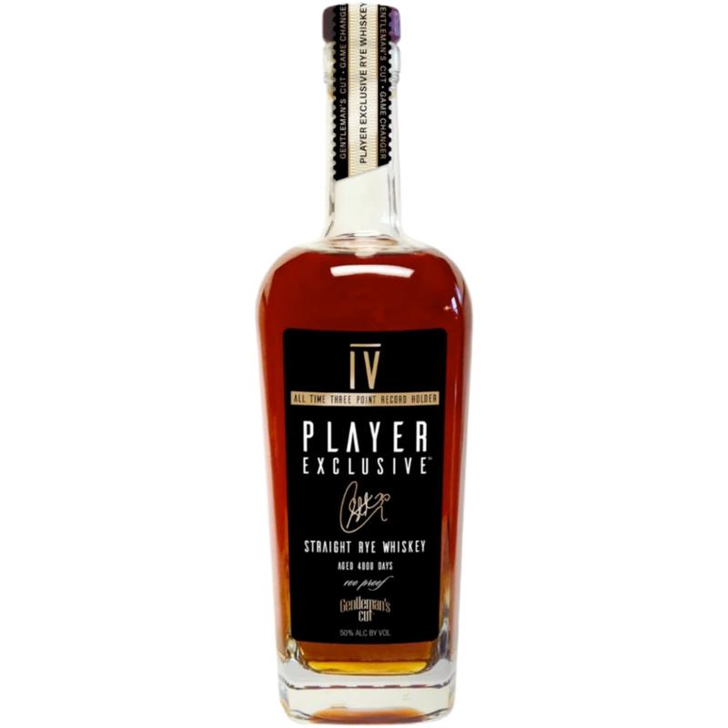 Gentlemans Cut Player Exclusive IV Rye Whiskey By Steph Curry
