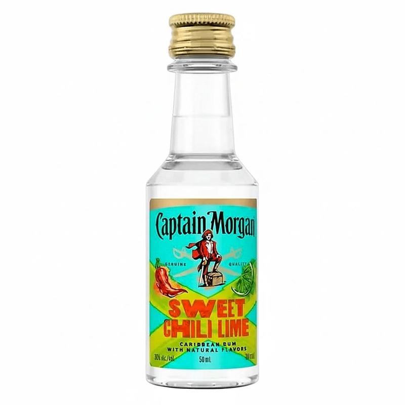Captain Morgan Sweet Chili Lime Favored Rum 50ml 10 Pack