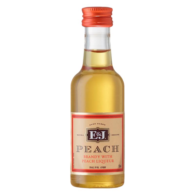E&J Peach Brandy 50ml 10 Pack