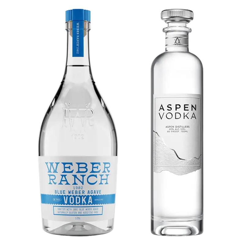 Weber Ranch 1902 Vodka & Aspen Vodka Bundle